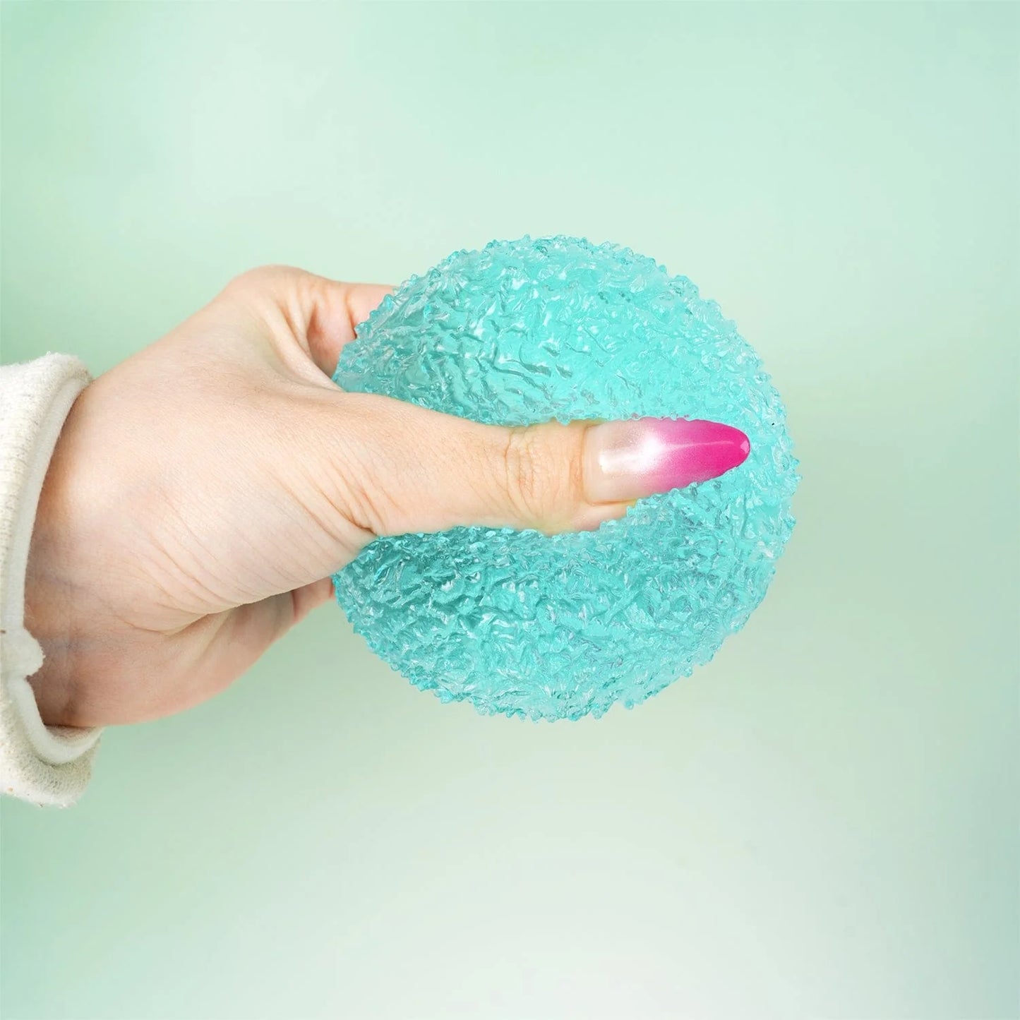 💎Crystal Mochi Ball Squishy Toy,The Stress Relief You Can Feel Instantly