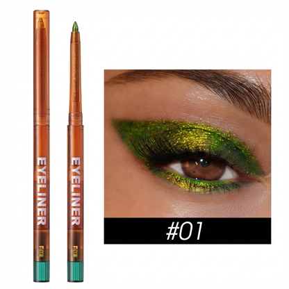Shifting Metallic Eyeliner That Turns Heads