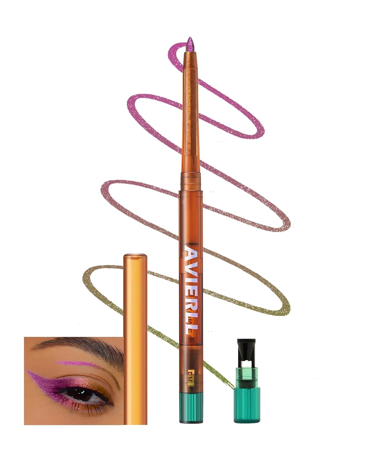 Shifting Metallic Eyeliner That Turns Heads
