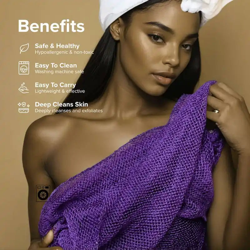 100% Authentic African Exfoliating Net