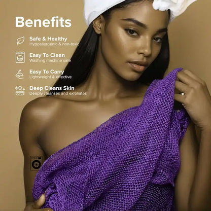 100% Authentic African Exfoliating Net