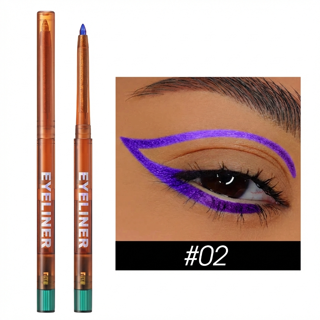 Shifting Metallic Eyeliner That Turns Heads