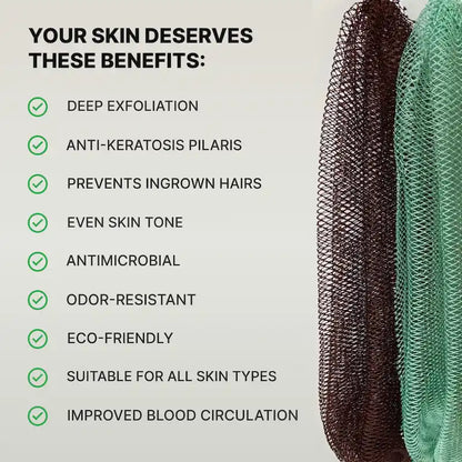 100% Authentic African Exfoliating Net