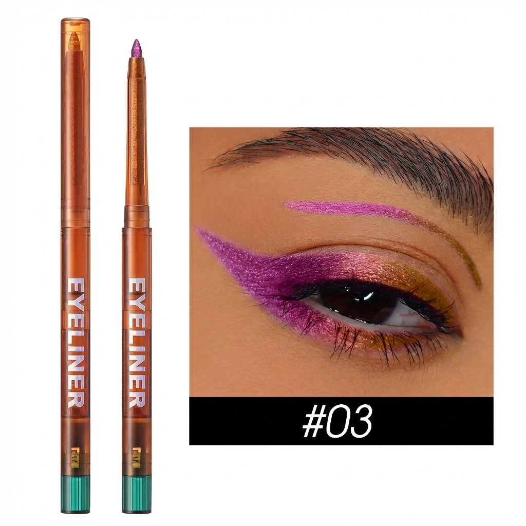 Shifting Metallic Eyeliner That Turns Heads