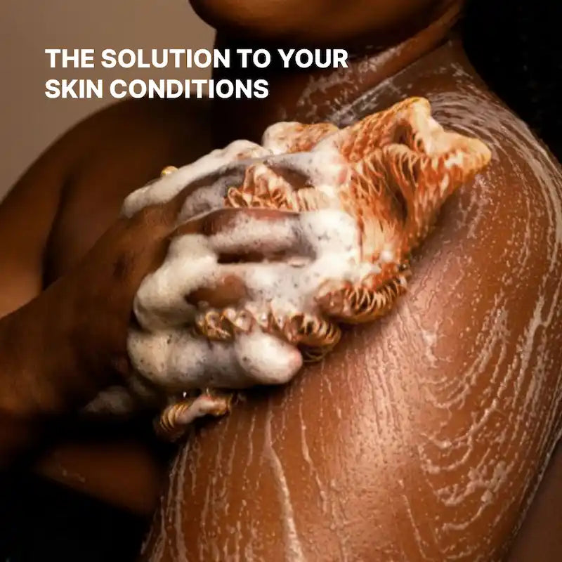 100% Authentic African Exfoliating Net