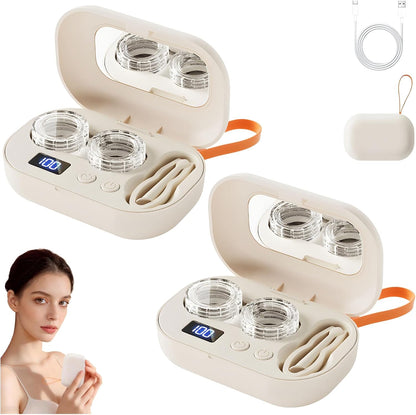 Portable Ultrasonic Contact Lens Cleaner Machine,A Smarter Way to Clean Your Contact Lenses