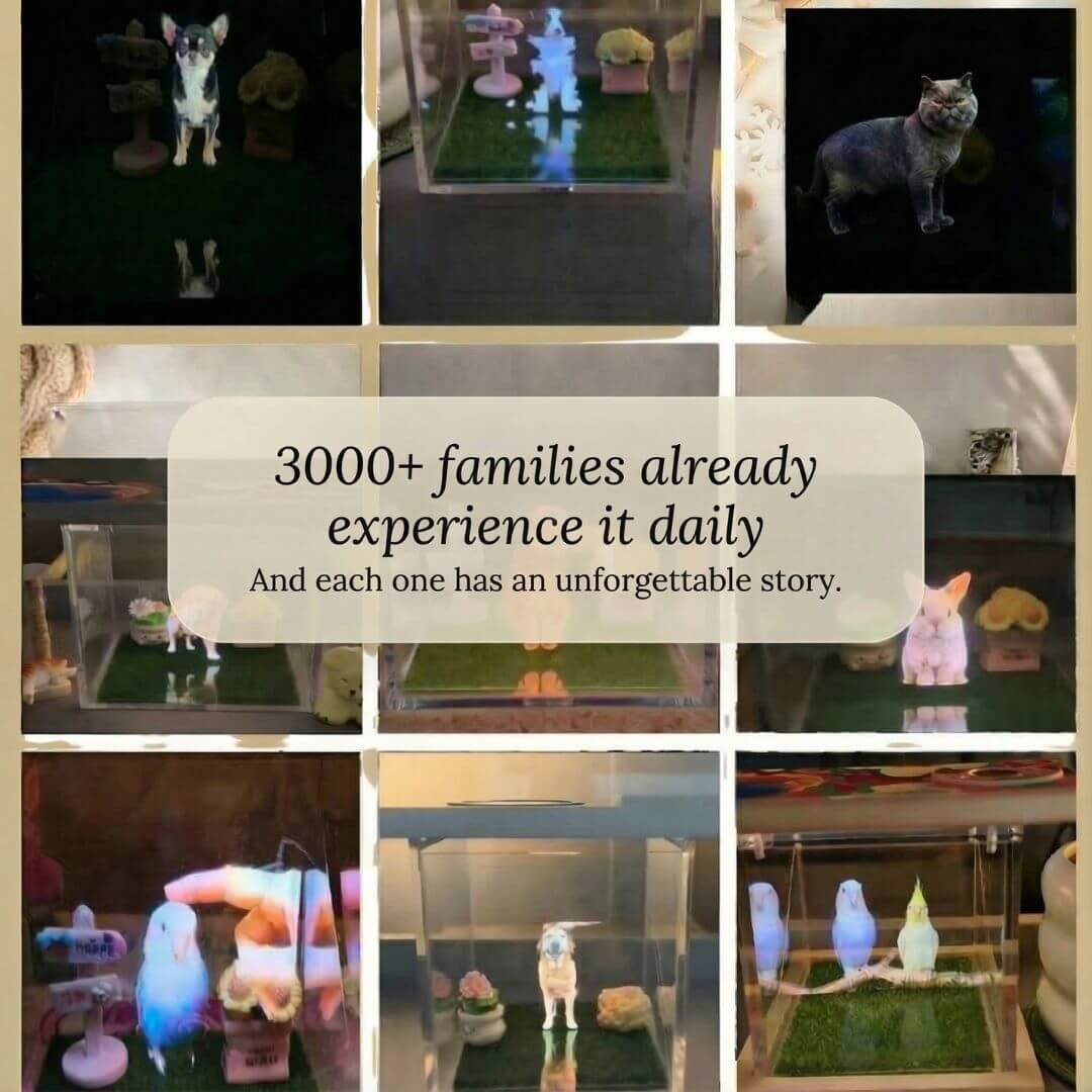 🐾 PetAI™ — Personalized Holographic Pet Memory,Keep Your Best Friend’s Memory Alive in Stunning 3D Hologram