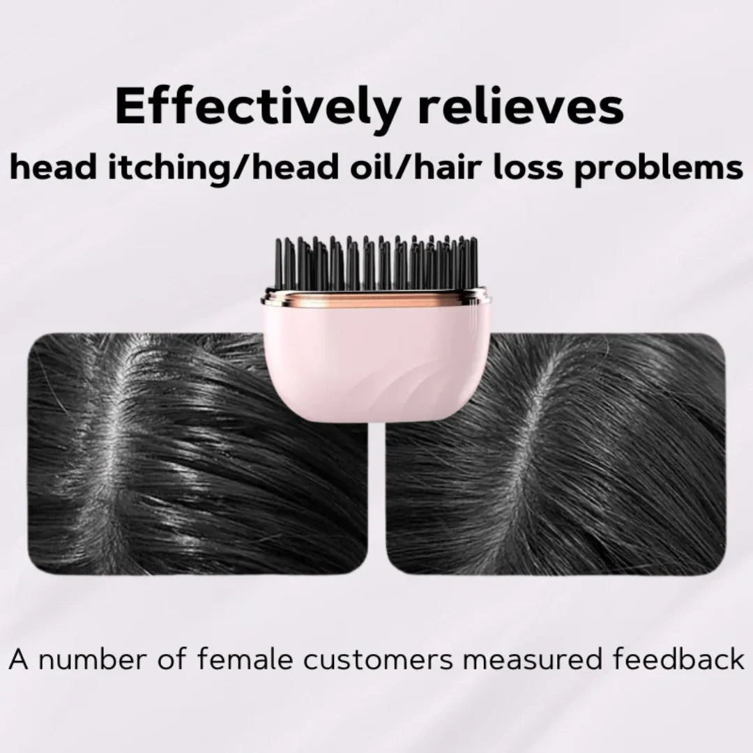 💖 Holiday Frizz-Fighter! Compact Ionic Mini Straightener, Seals in Moisture for Healthy Festive Hair / Stocking Stuffer 🎁