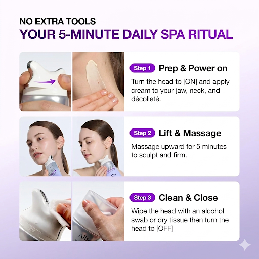 Alisanda Collagen Retinol Gua Sha Cream – Neck & Jawline Lift