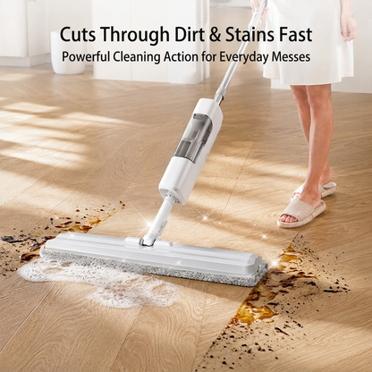 Clean Floors in One Pass — No Bottles, No Mess