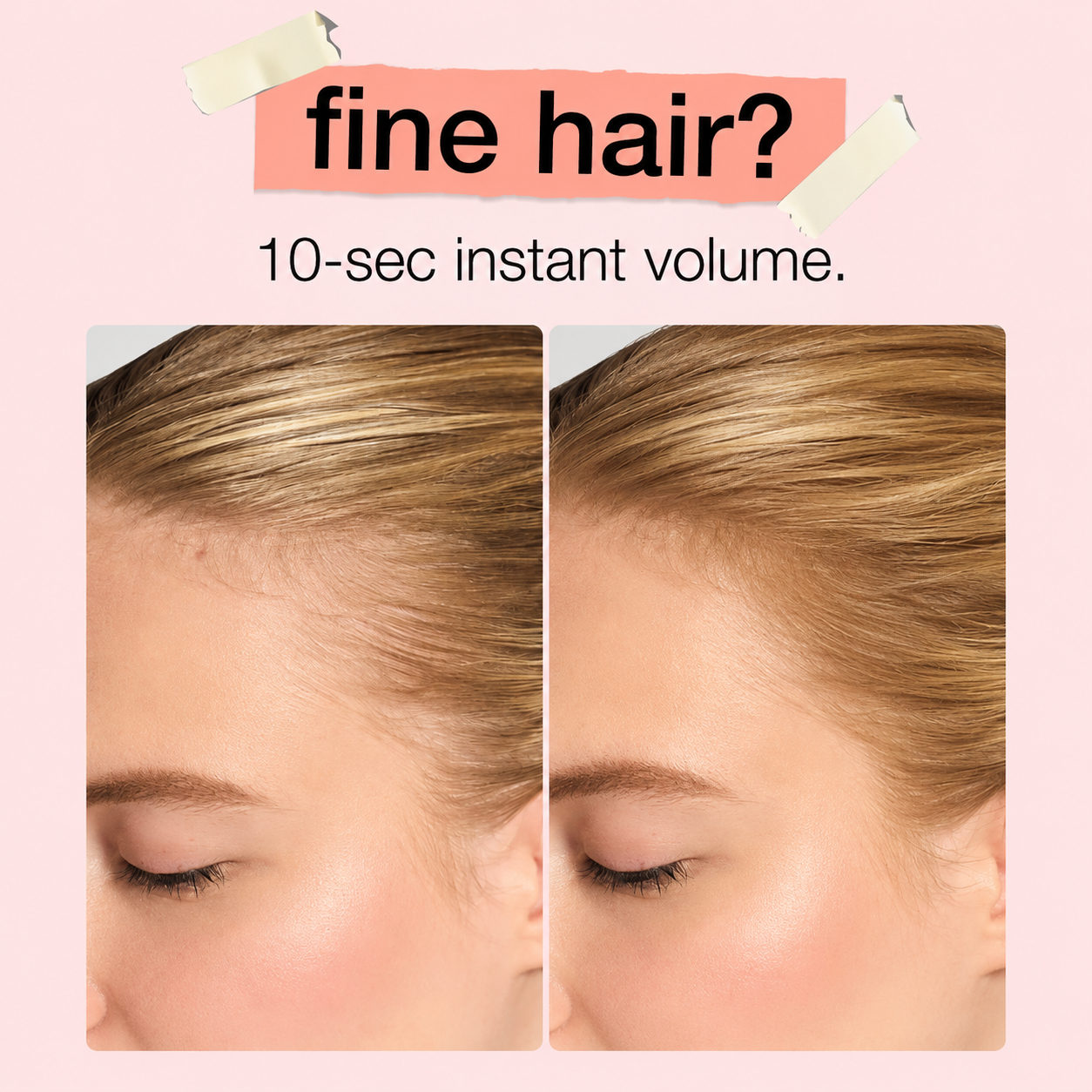 Fuller-Looking Hair in 10 Seconds Flat