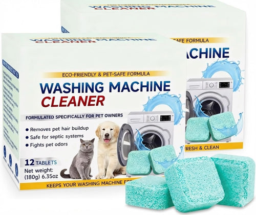 Washing Machine Cleaner Tablets,Ideal for pet owners and large households