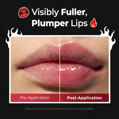 FEEL THE HEAT. SEE THE PLUMP.
