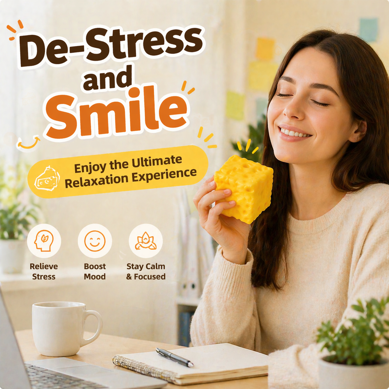Squeeze the Stress Away.