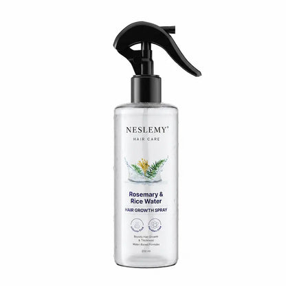 Rosemary Rice Water Spray for Thicker, Non-Greasy Hair