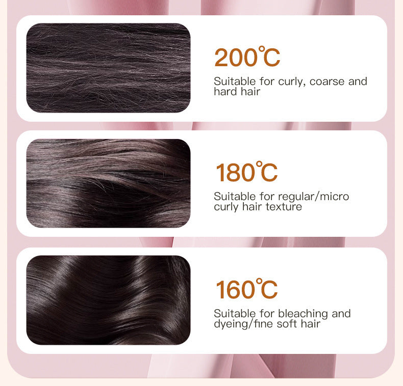 💖 Holiday Frizz-Fighter! Compact Ionic Mini Straightener, Seals in Moisture for Healthy Festive Hair / Stocking Stuffer 🎁