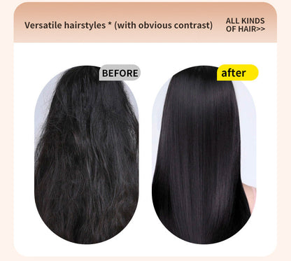 💖 Holiday Frizz-Fighter! Compact Ionic Mini Straightener, Seals in Moisture for Healthy Festive Hair / Stocking Stuffer 🎁