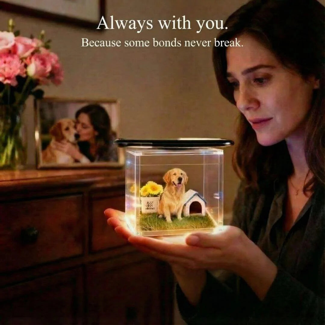 🐾 PetAI™ — Personalized Holographic Pet Memory,Keep Your Best Friend’s Memory Alive in Stunning 3D Hologram