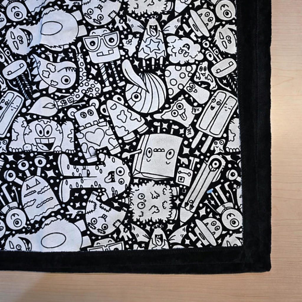 DIY Coloring Blanket