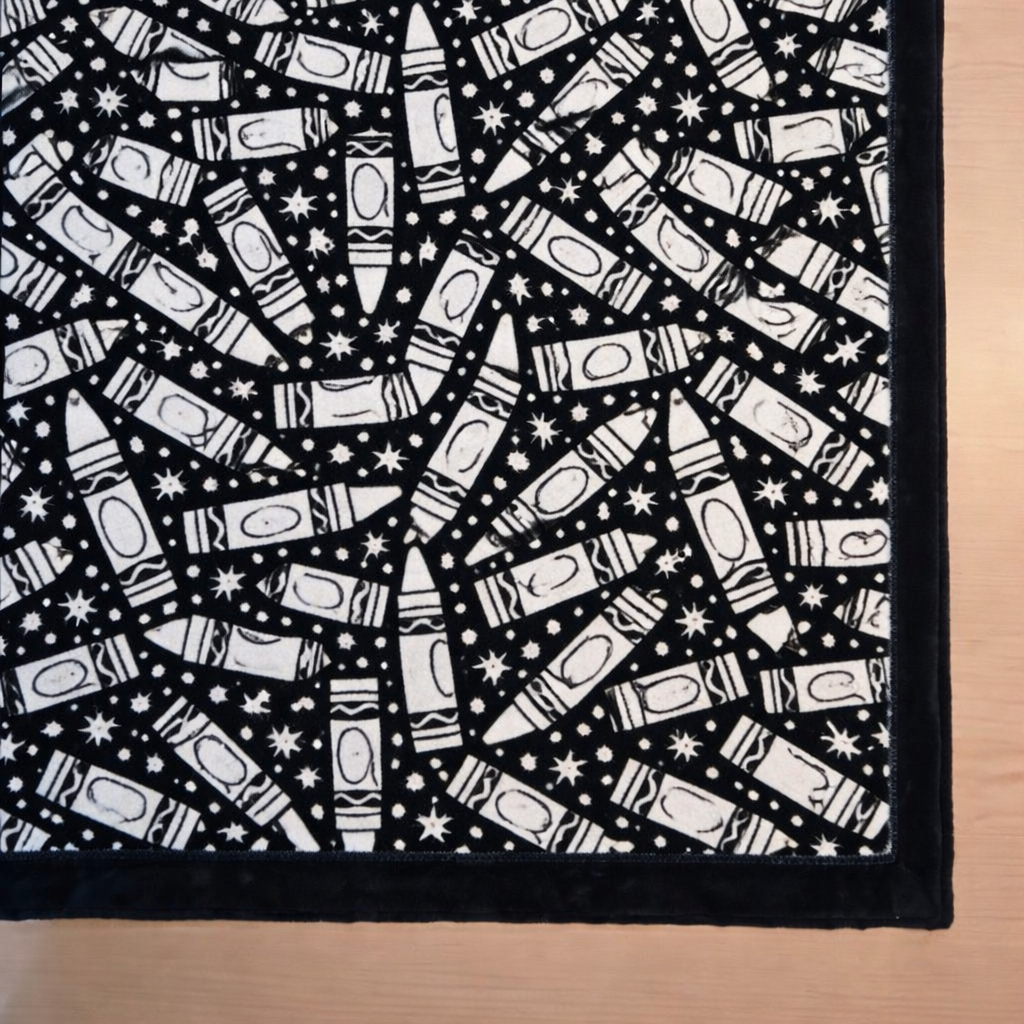 DIY Coloring Blanket