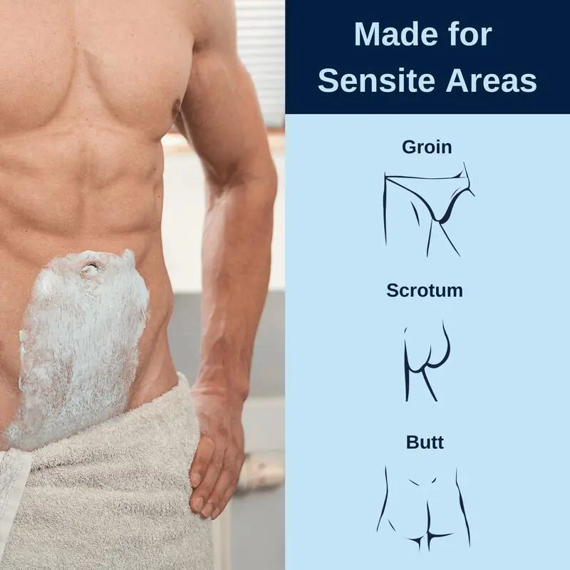 Cream for Men,Manscape with Zero Risk