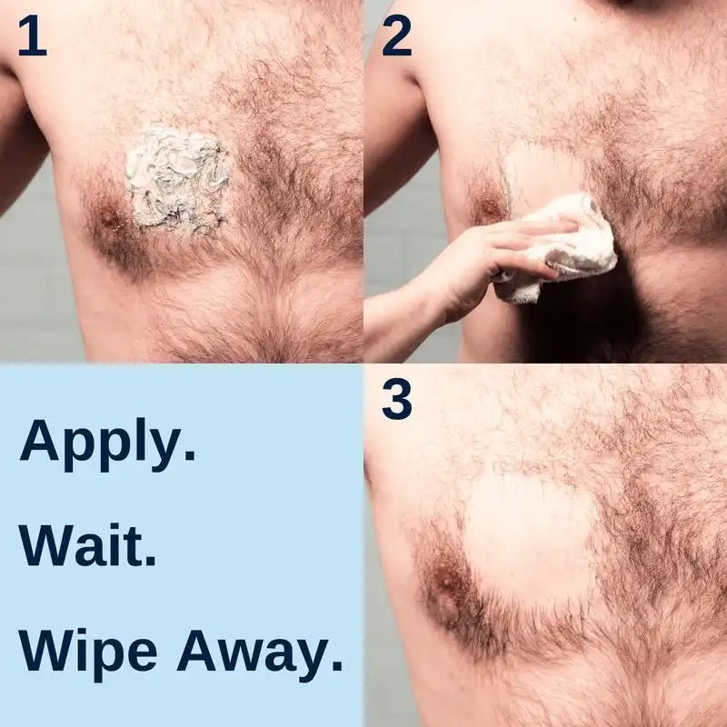 Cream for Men,Manscape with Zero Risk