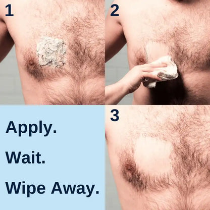 Cream for Men,Manscape with Zero Risk