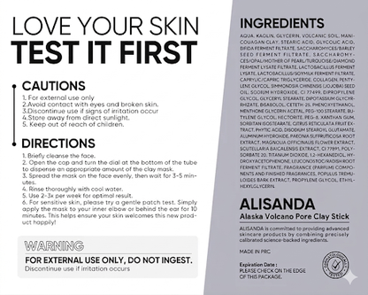 Alisanda Pore Reset Stick,Reset Your Pores in Minutes