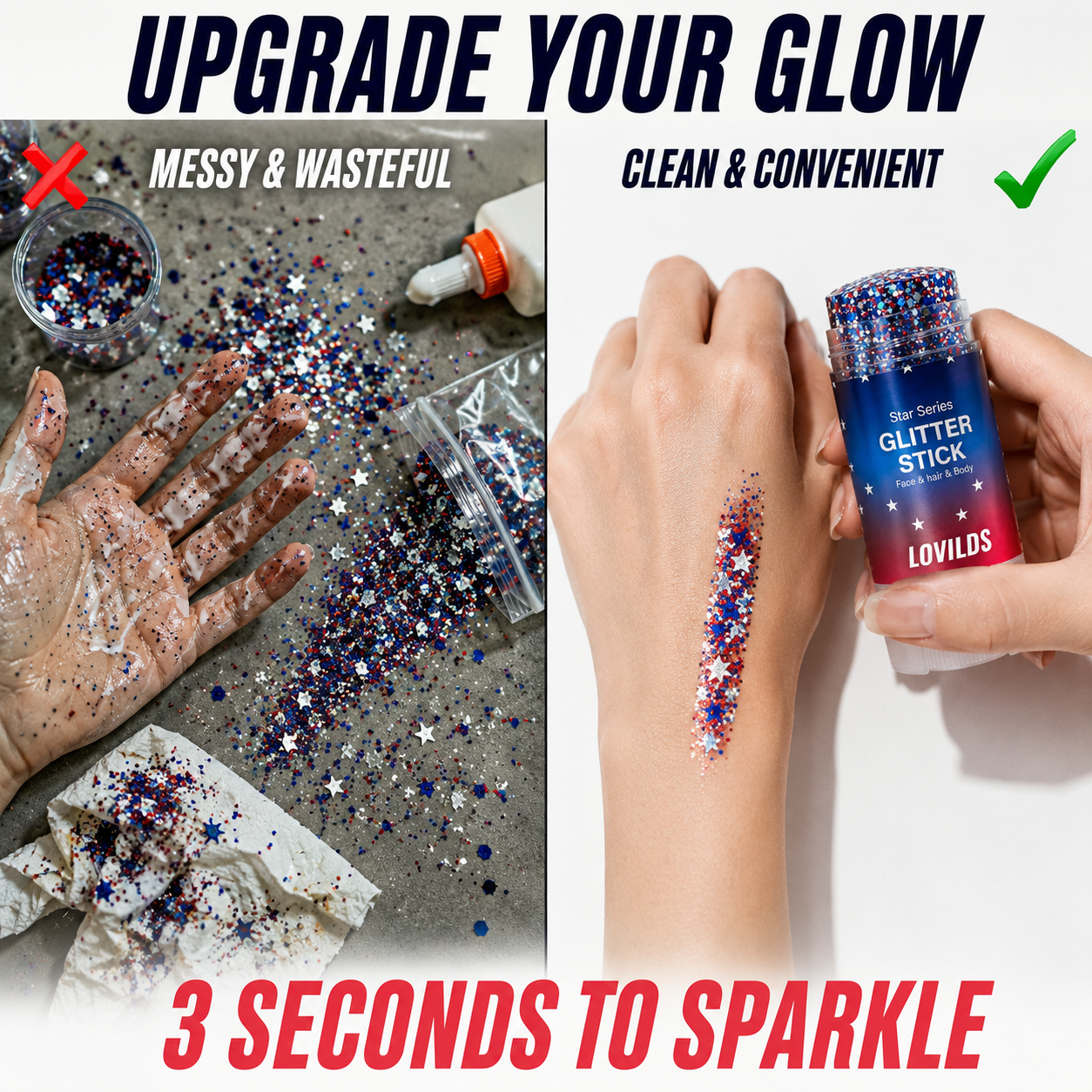 Star Series Glitter Stick