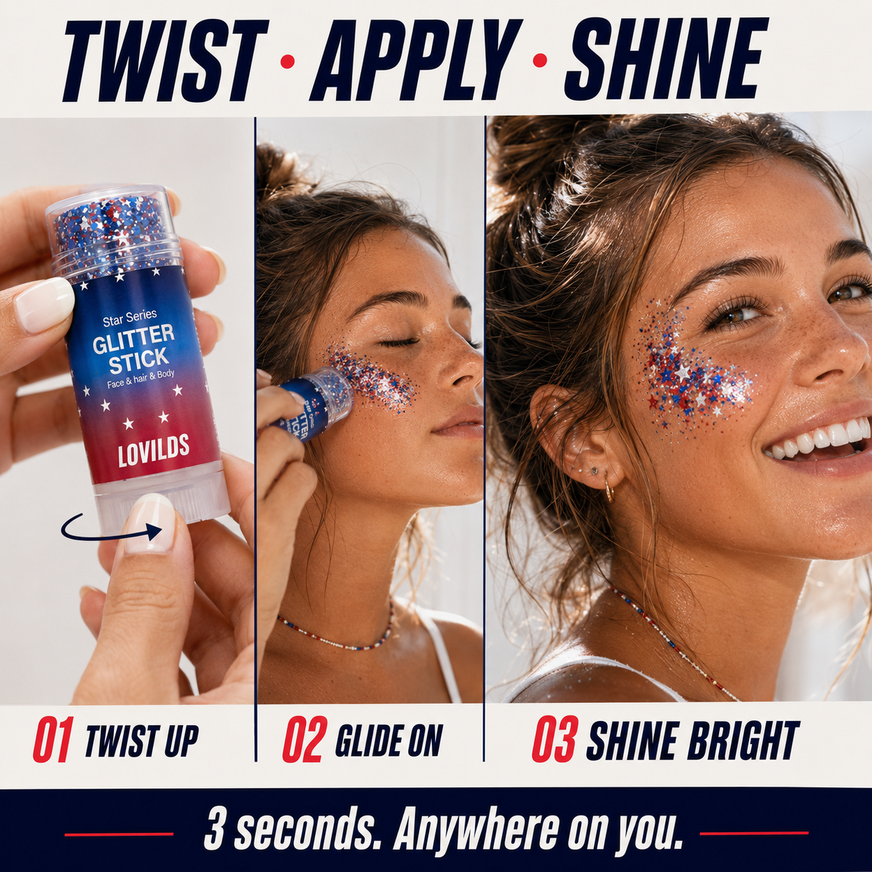 Star Series Glitter Stick