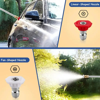 Jet Nozzle Power Washer,Turn Your Garden Hose Into a Powerful Cleaning Wand