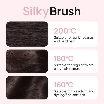 💖 Holiday Frizz-Fighter! Compact Ionic Mini Straightener, Seals in Moisture for Healthy Festive Hair / Stocking Stuffer 🎁