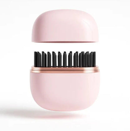💖 Holiday Frizz-Fighter! Compact Ionic Mini Straightener, Seals in Moisture for Healthy Festive Hair / Stocking Stuffer 🎁