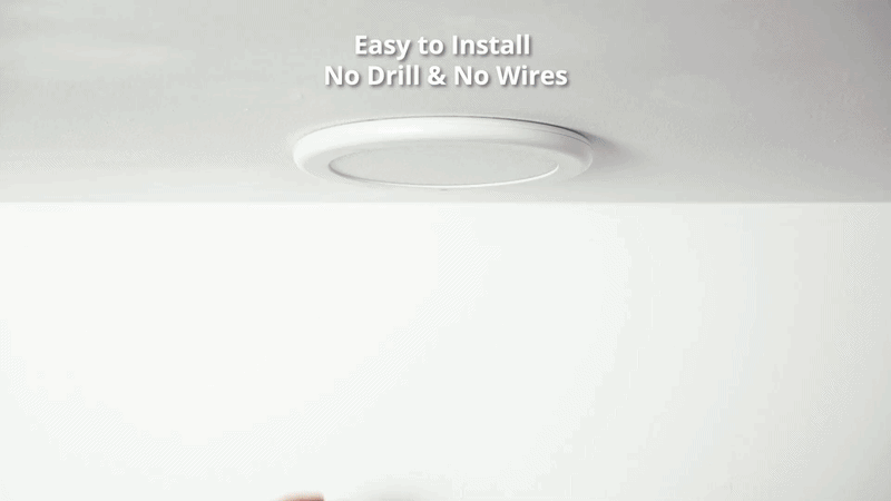Wireless Motion Sensor Ceiling Light,Never Walk Into a Dark Room Again