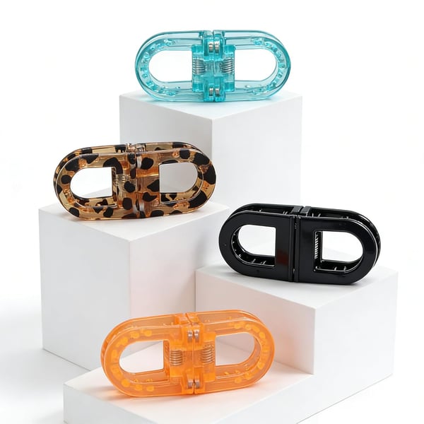 🌟 Flat Magnetic Hair Clip — Snap. Secure. Style in Seconds.
