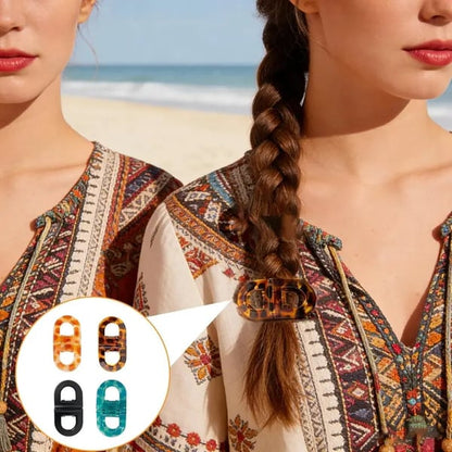 🌟 Flat Magnetic Hair Clip — Snap. Secure. Style in Seconds.