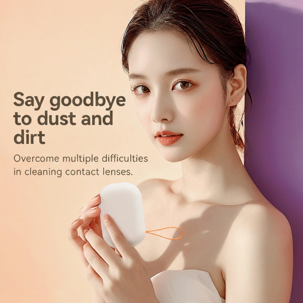 Portable Ultrasonic Contact Lens Cleaner Machine,A Smarter Way to Clean Your Contact Lenses