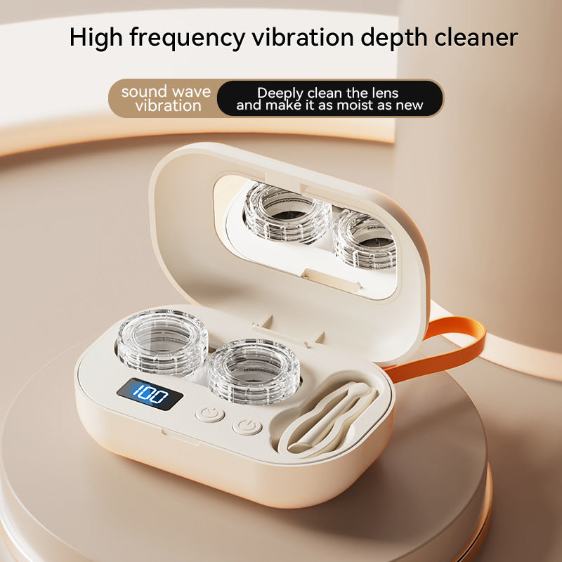 Portable Ultrasonic Contact Lens Cleaner Machine,A Smarter Way to Clean Your Contact Lenses
