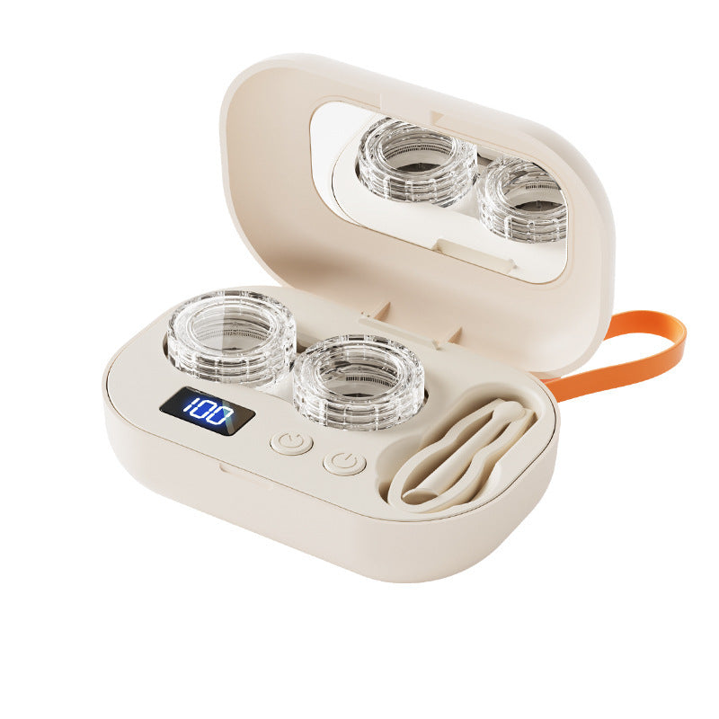 Portable Ultrasonic Contact Lens Cleaner Machine,A Smarter Way to Clean Your Contact Lenses