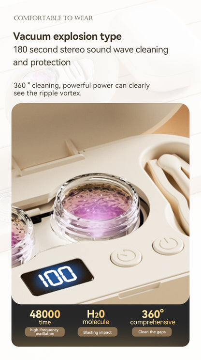 Portable Ultrasonic Contact Lens Cleaner Machine,A Smarter Way to Clean Your Contact Lenses