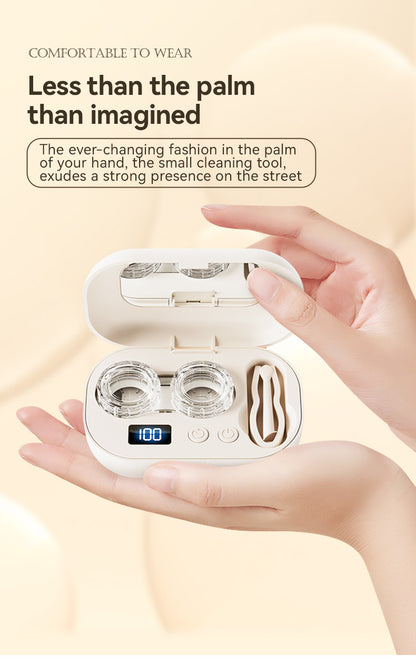Portable Ultrasonic Contact Lens Cleaner Machine,A Smarter Way to Clean Your Contact Lenses