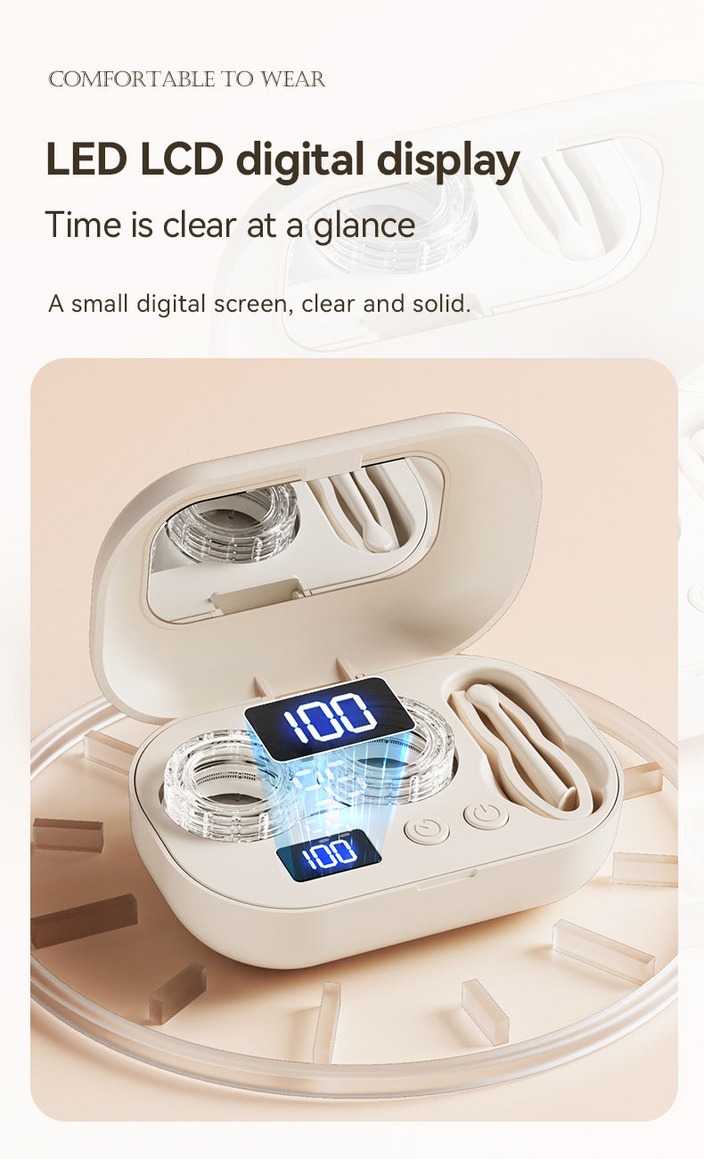 Portable Ultrasonic Contact Lens Cleaner Machine,A Smarter Way to Clean Your Contact Lenses
