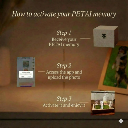 🐾 PetAI™ — Personalized Holographic Pet Memory,Keep Your Best Friend’s Memory Alive in Stunning 3D Hologram